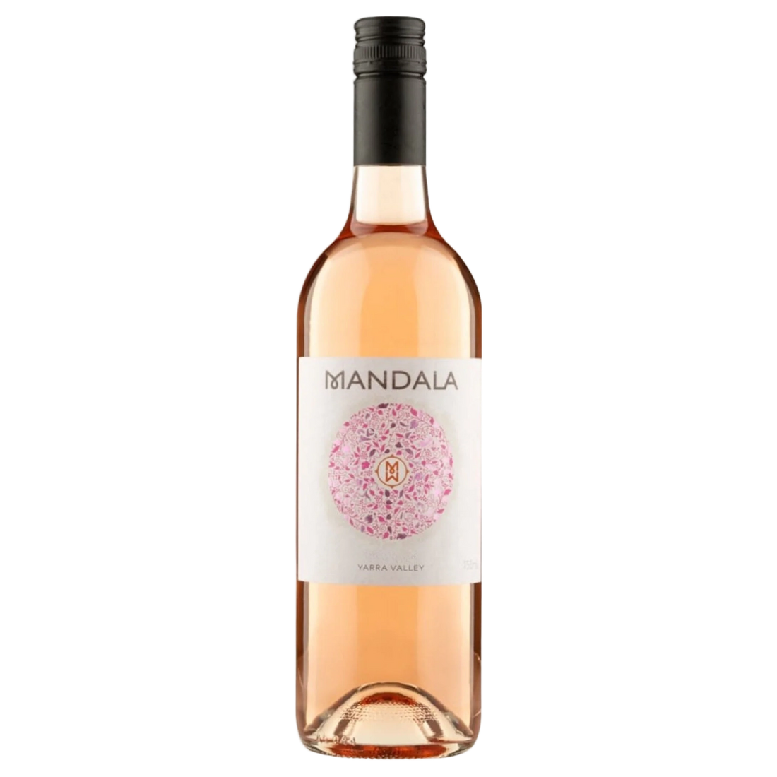 A bottle of Mandala Rose 2024 750ml Rose Wine