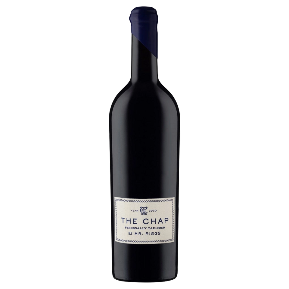 A bottle of 2020 Mr. Riggs The Chap Shiraz Cabernet Sauvignon 750ml Red Wine