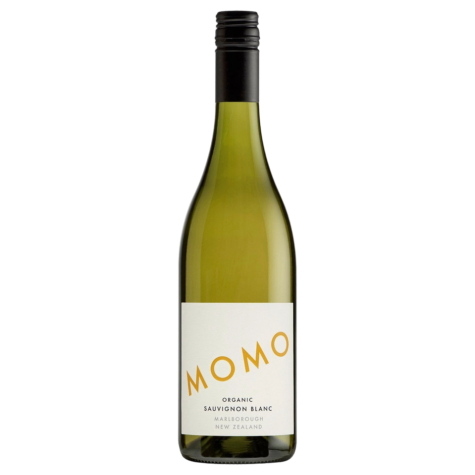 A bottle of Momo Marlborough Sauvignon Blanc 2024 750ml White Wine