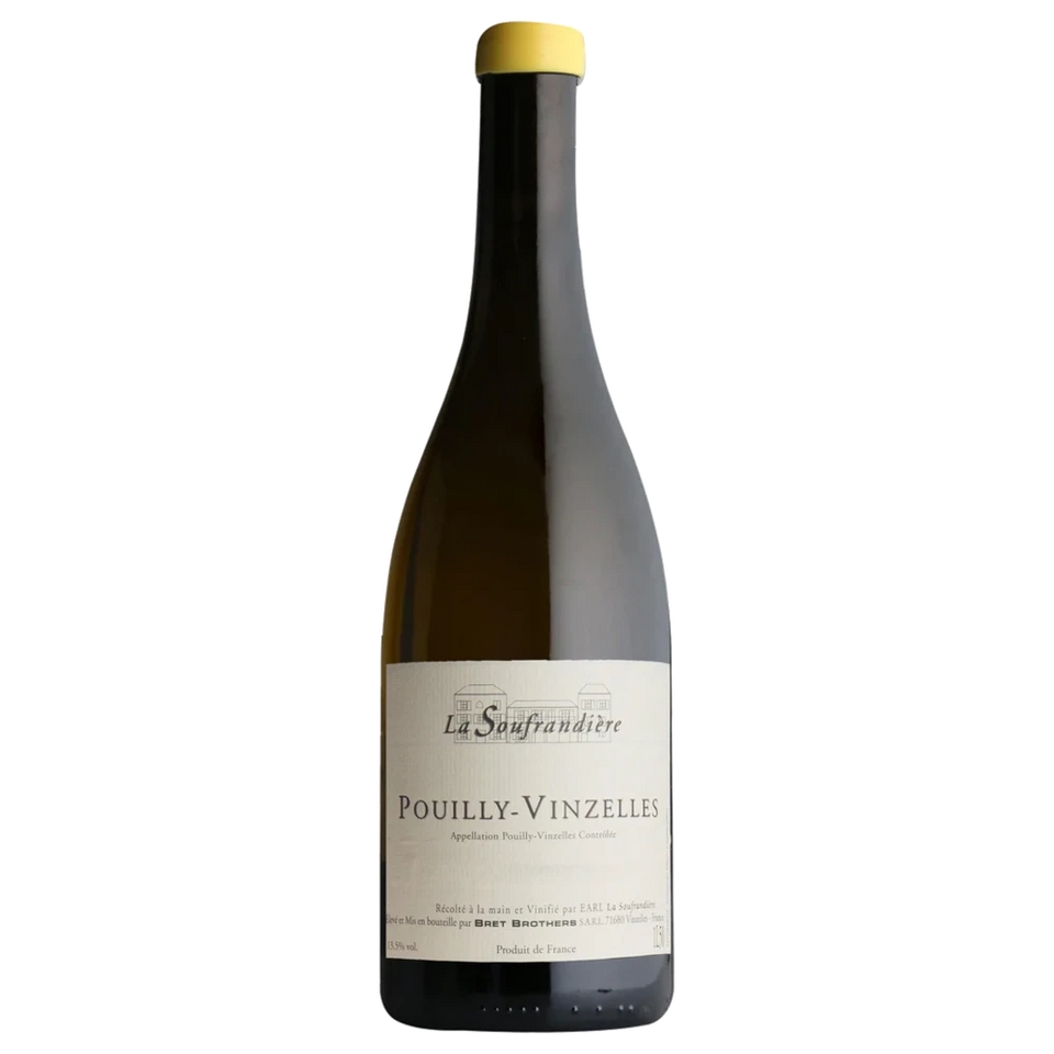 A bottle of 2023 La Soufrandière Pouilly Vinzelles 750ml White Wine