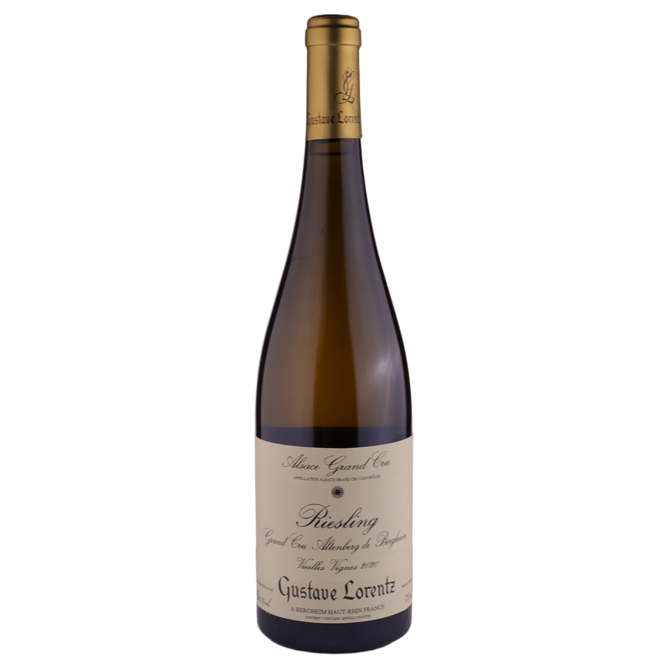 A bottle of 2020 Gustave Lorentz Riesling Grand Cru Altenberg de Bergheim 750ml White Wine