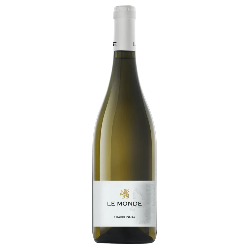 A bottle of 2024 Le Monde Chardonnay DOC 750ml White Wine