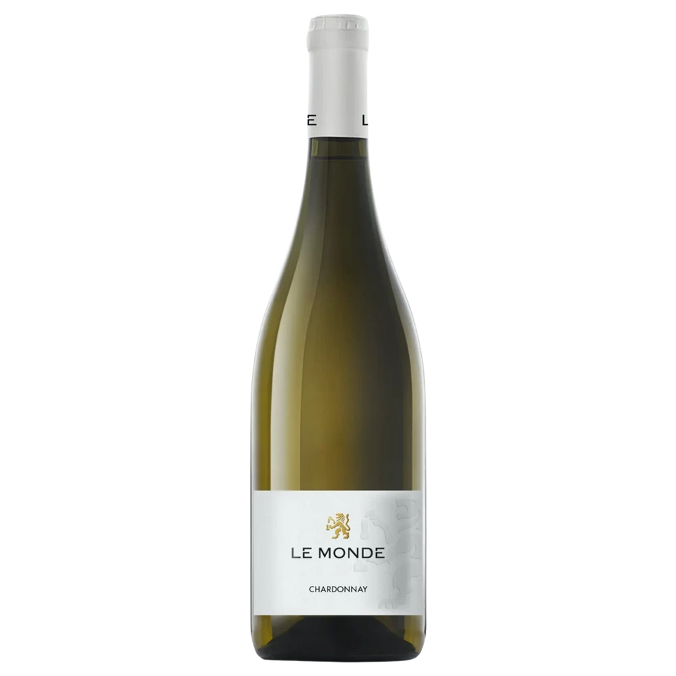 A bottle of 2024 Le Monde Chardonnay DOC 750ml White Wine