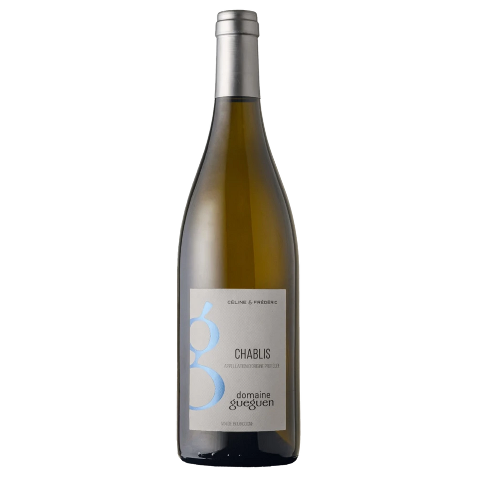 A bottle of 2024 Domaine Gueguen Chablis 750ml White Wine