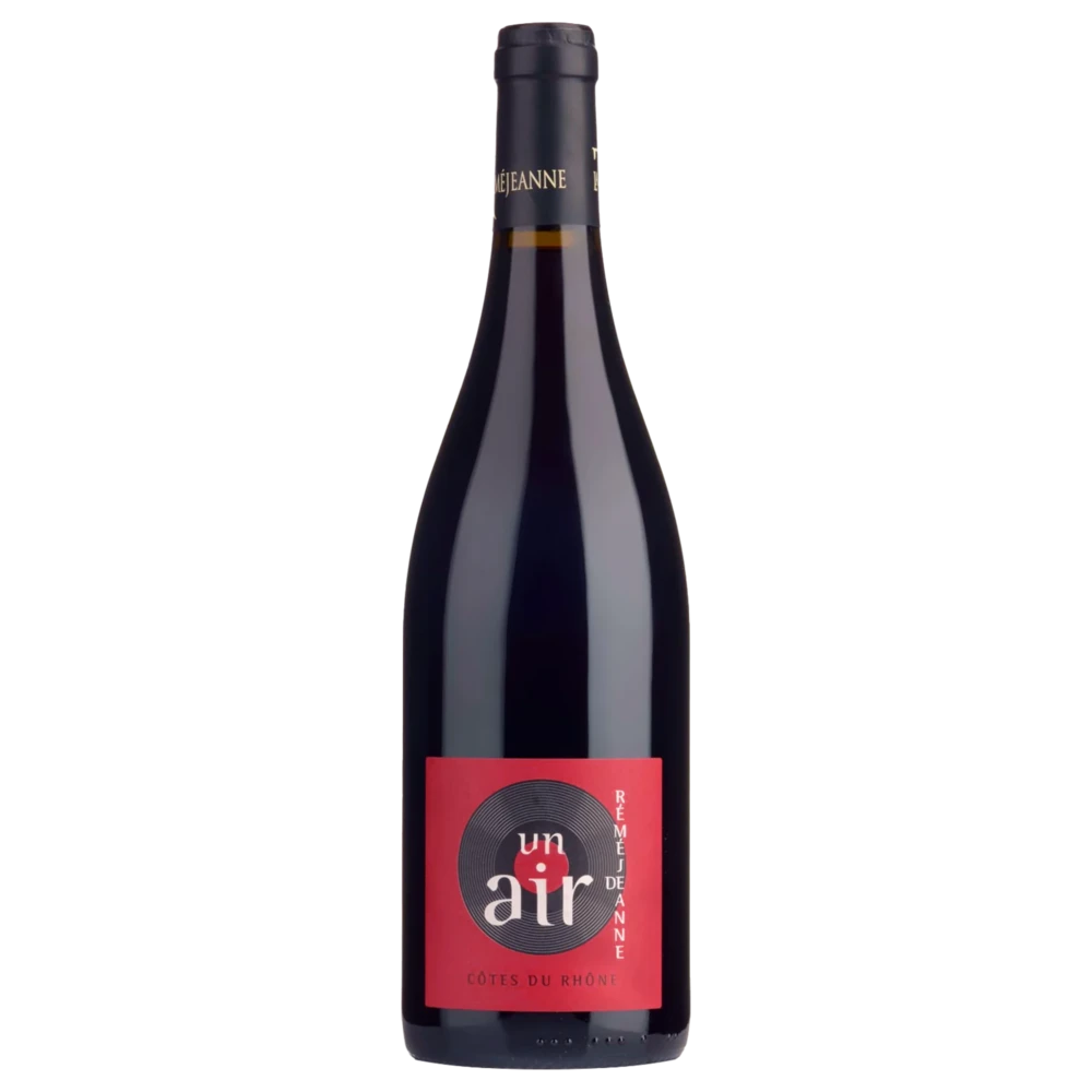 A bottle of 2024 Domaine la Réméjeanne Côtes du Rhône Un Air de Réméjeanne 750ml Red Wine