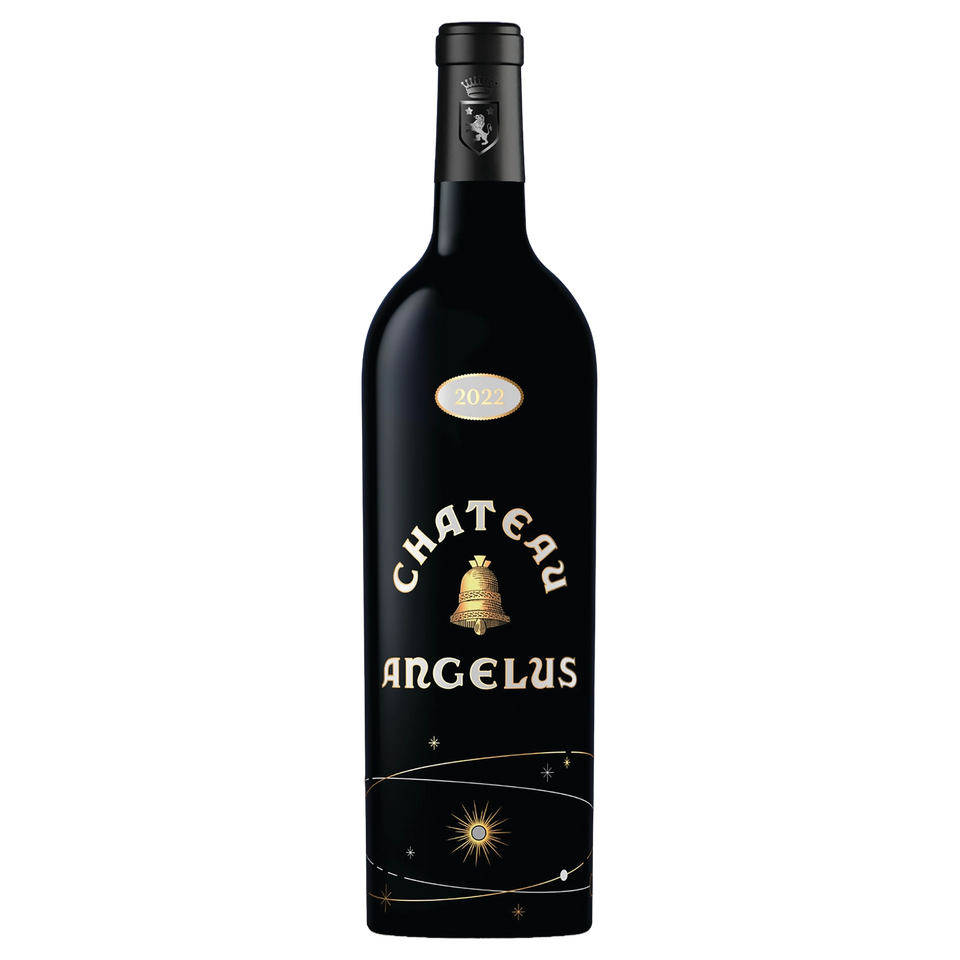 A bottle of 2022 Château Angélus Grand Cru Classé 750ml Red Wine