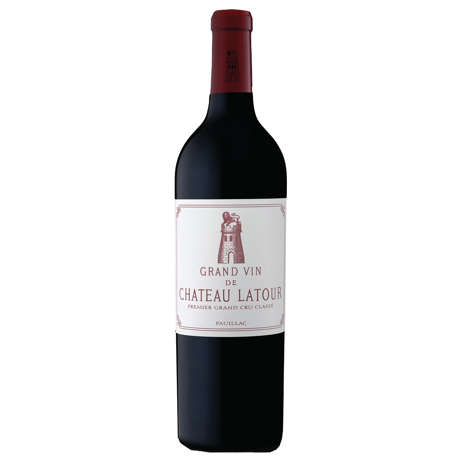 A bottle of 2014 Chateau Latour 1er Grand Cru Classé En 1855 750ml Red Wine