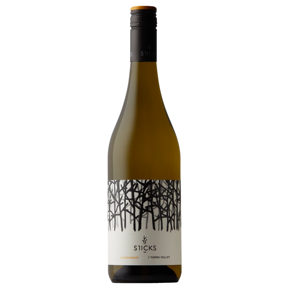 A bottle of 2025 Sticks Chardonnay 750ml White Wine