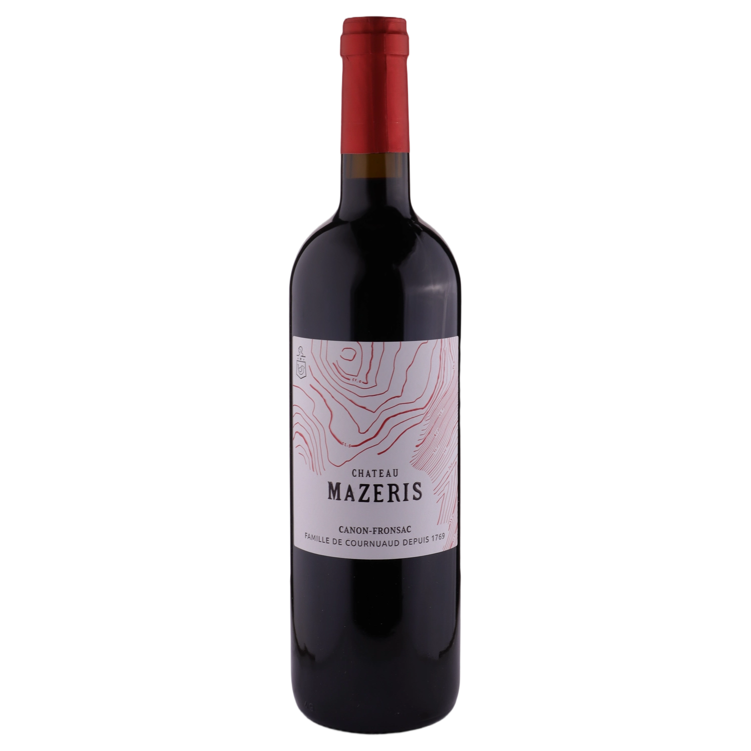 A bottle of 2020 Château Mazeris 750ml Red Wine
