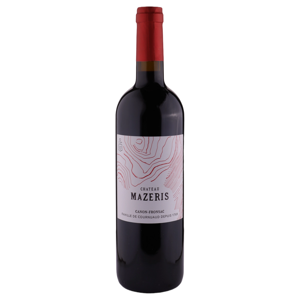 A bottle of 2020 Château Mazeris 750ml Red Wine