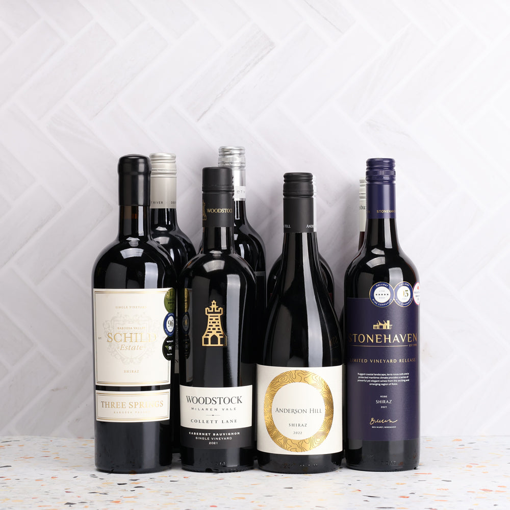 A collection of The All-Stars Red Cellaring Dozen - Valued at $657 from The Wine Collective