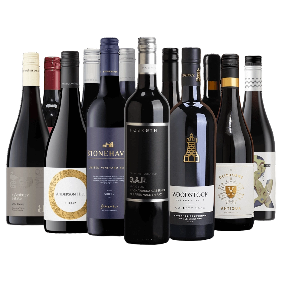 A collection of The All-Stars Red Cellaring Dozen - Valued at $657 from The Wine Collective