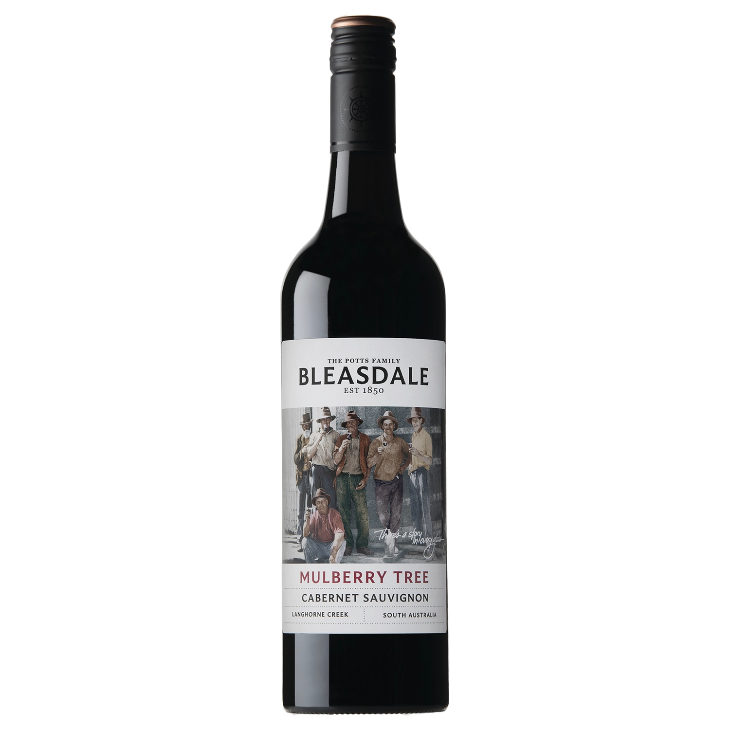 A bottle of 2023 Bleasdale Vineyards Mulberry Tree Cabernet Sauvignon 750ml Red Wine