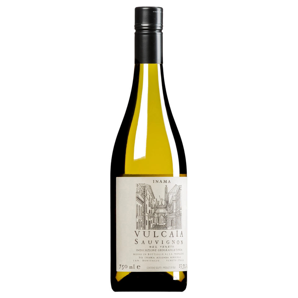 A bottle of 2024 Inama Vulcaia Sauvignon Del Veneto 750ml White Wine