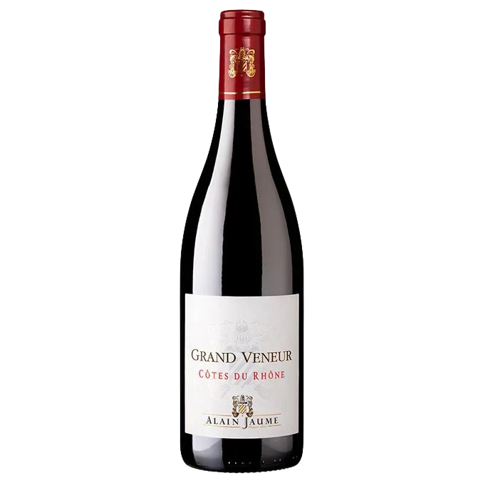 A bottle of 2023 Alain Jaume CDR Grand Veneur 750ml Red Wine