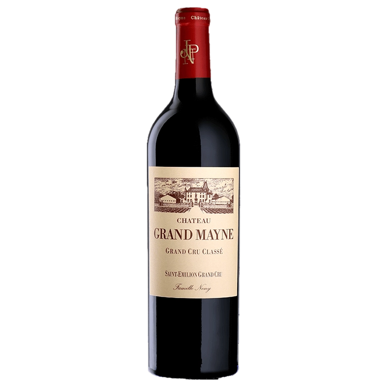 A bottle of 2023 Chateau Grand Mayne 750ml Red Wine