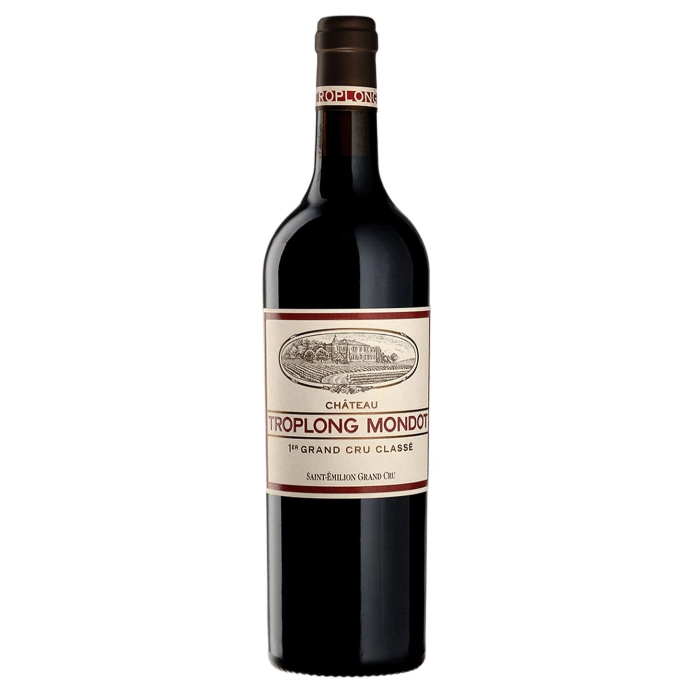 A bottle of 2023 Chateau Troplong Mondot 750ml Red Wine