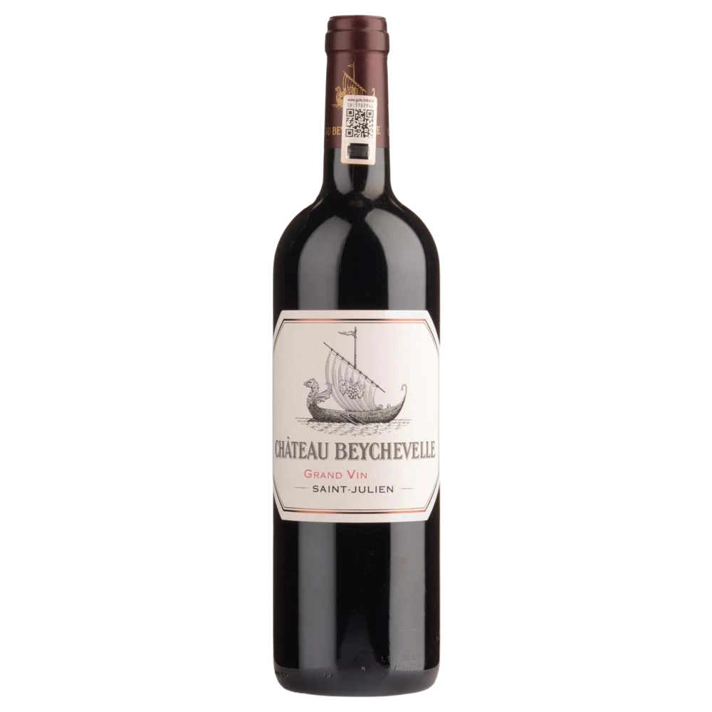 A bottle of 2015 Chateau Beychevelle 750ml Red Wine