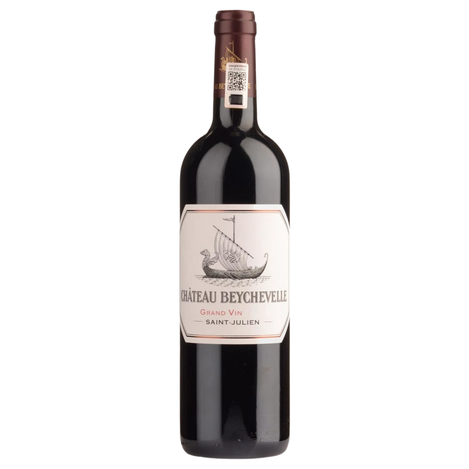 A bottle of 2015 Chateau Beychevelle 750ml Red Wine