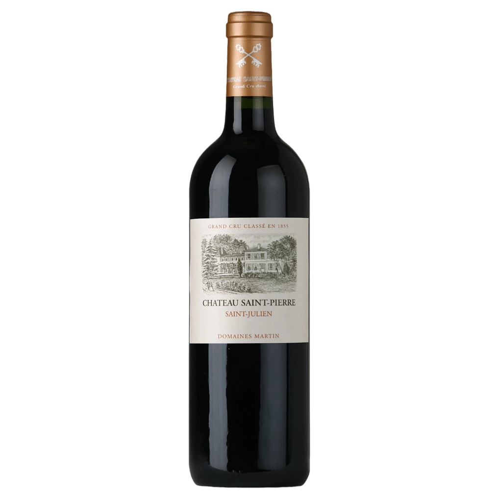 A bottle of 2023 Chateau Saint Pierre 750ml Red Wine