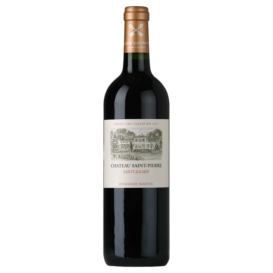 A bottle of 2023 Chateau Saint Pierre 750ml Red Wine