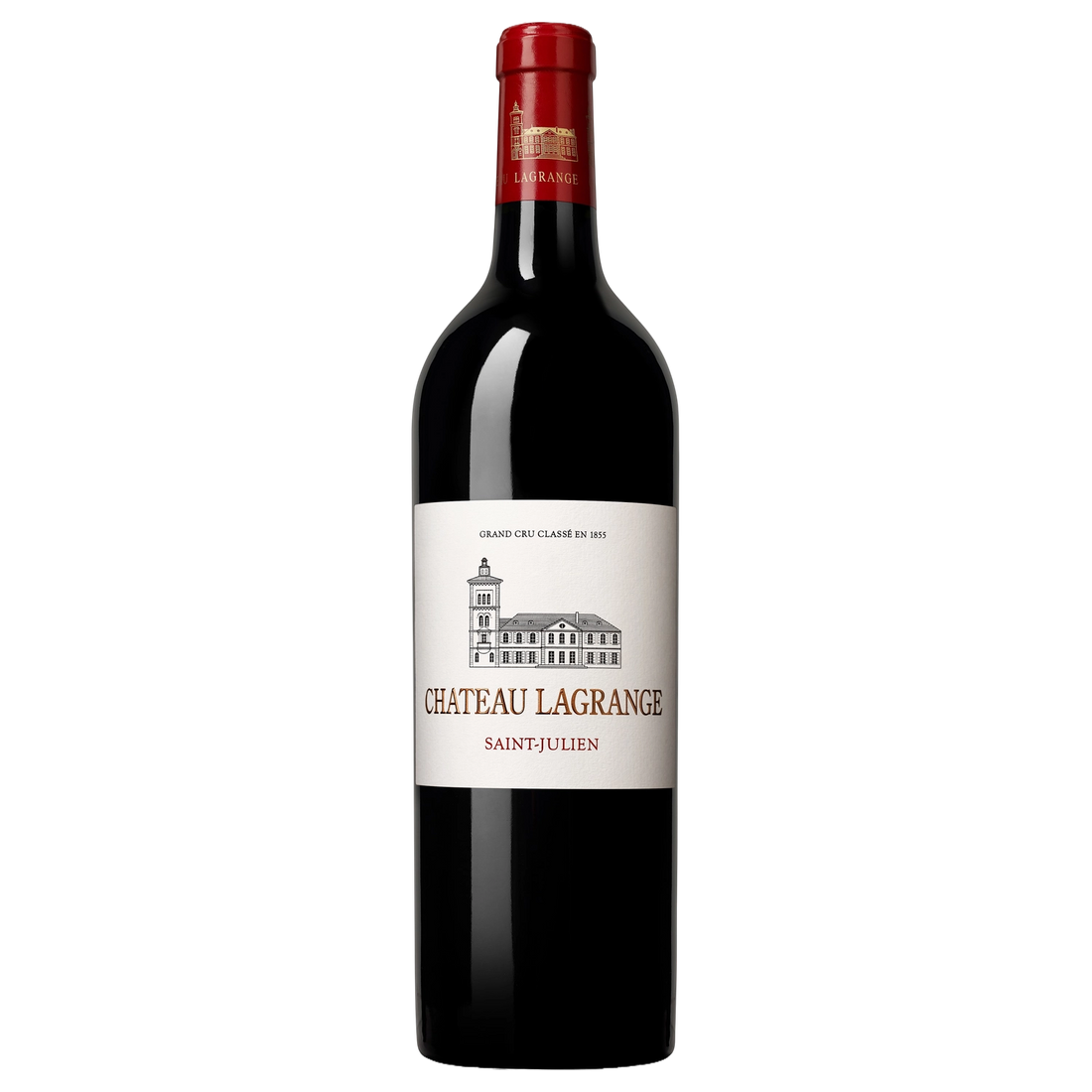 A bottle of 2019 Chateau Lagrange 750ml Red Wine