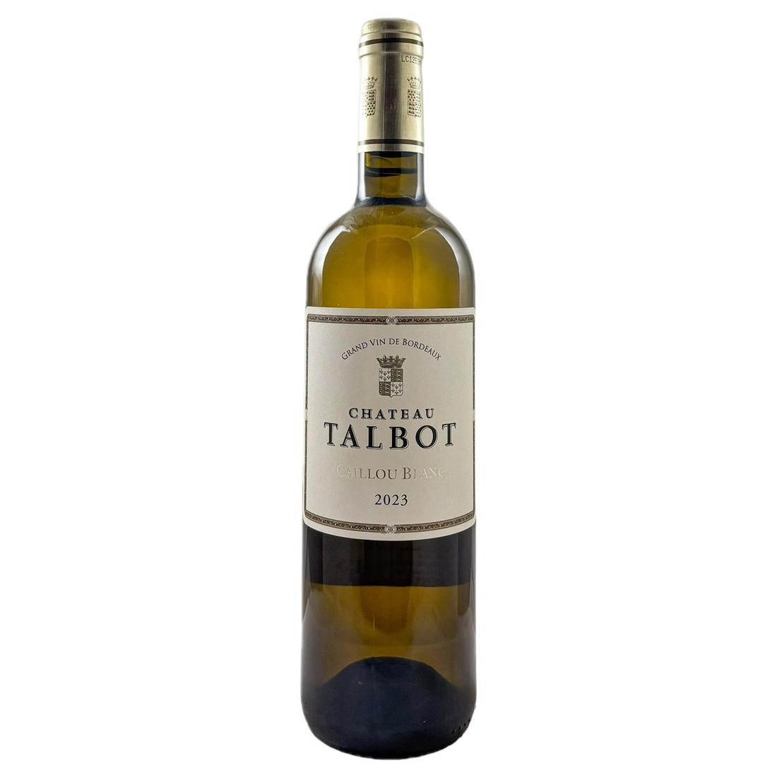 A bottle of 2023 Caillou Blanc De Ch Talbot 750ml White Wine