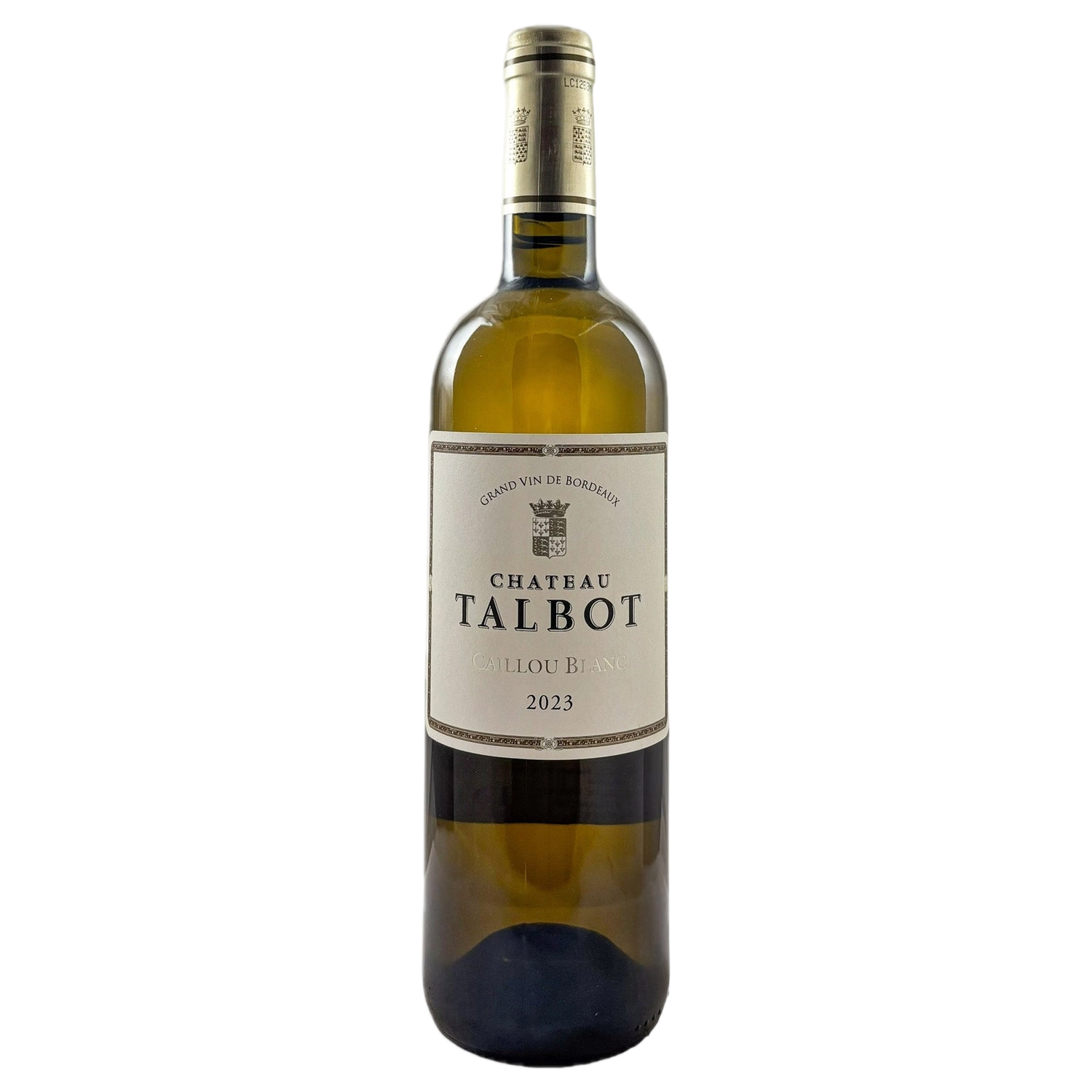 A bottle of 2023 Caillou Blanc De Ch Talbot 750ml White Wine