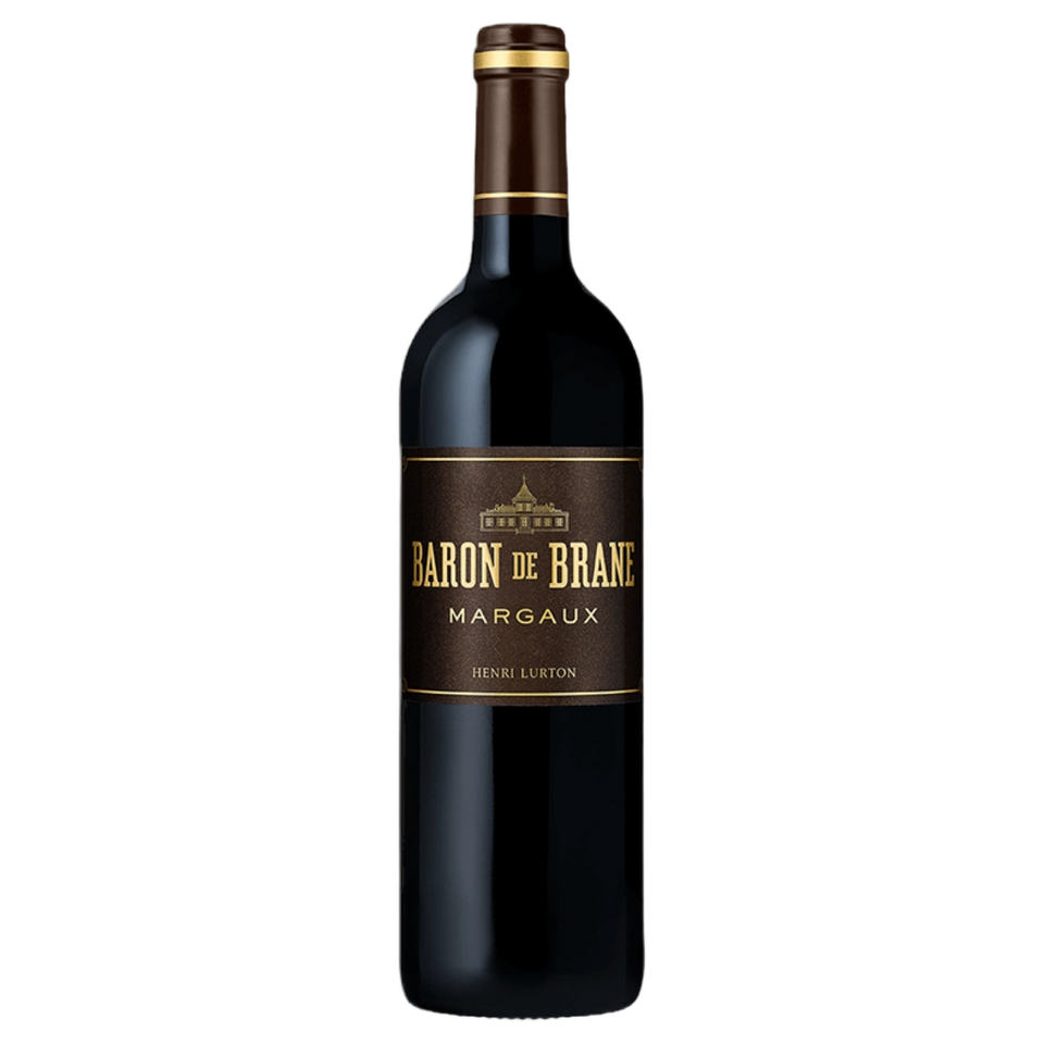 A bottle of 2023 Baron De Brane 750ml Red Wine