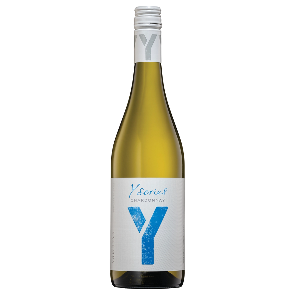 A bottle of 2025 Y Series Chardonnay 750ml White Wine