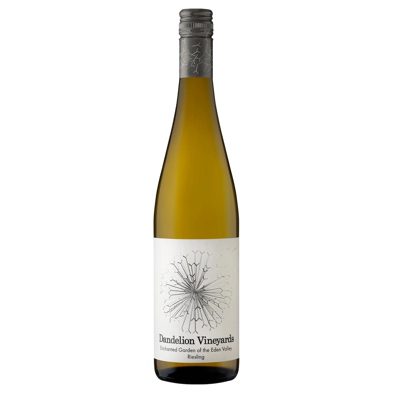 A bottle of 2025 Dandelion Vineyards Enchanted Garden of the Eden Valley Riesling 750ml White Wine