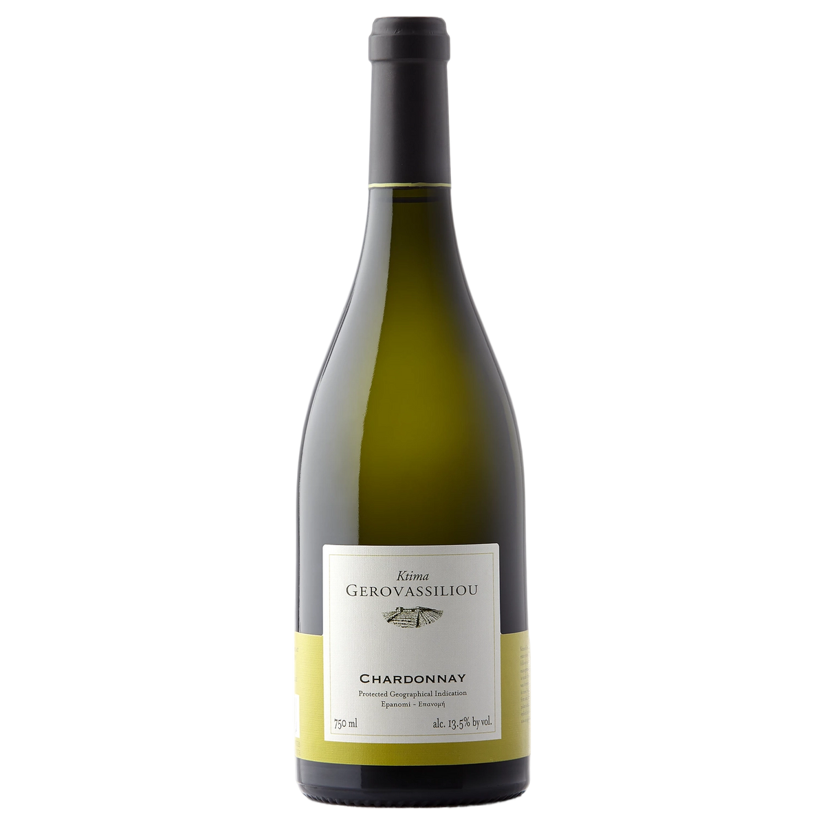 A bottle of 2024 Gerovassiliou Chardonnay 750ml White Wine