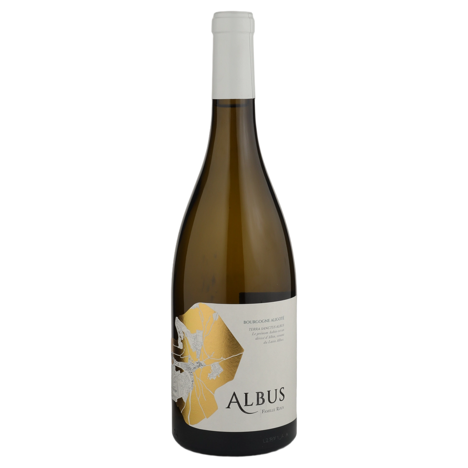 A bottle of 2022 Domaine Roux Bourgogne Aligote Albus 750ml White Wine