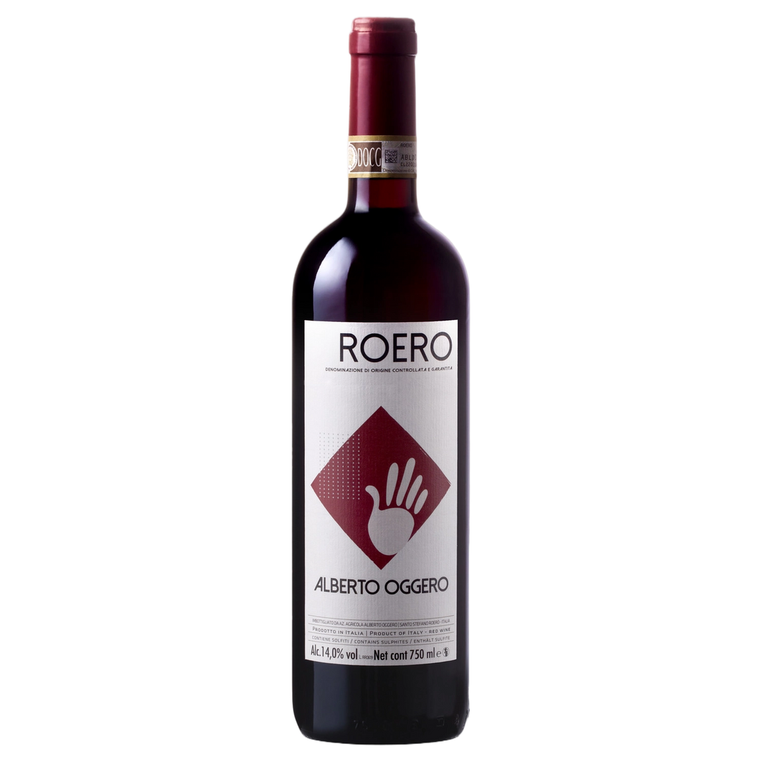 A bottle of 2023 Alberto Oggero Roero Le Coste Nebbiolo 750ml Red Wine