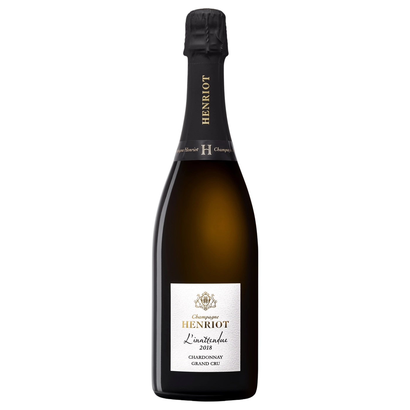 A bottle of 2018 Champagne Henriot L'inattendue 750ml White Wine