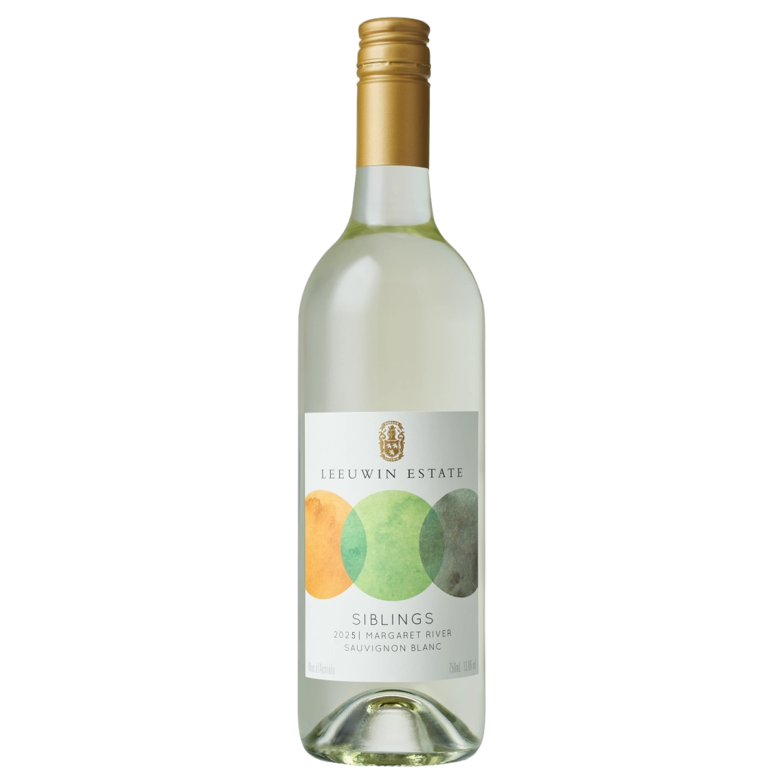 A bottle of Leeuwin Siblings Sauvignon Blanc 2025 750ml White Wine