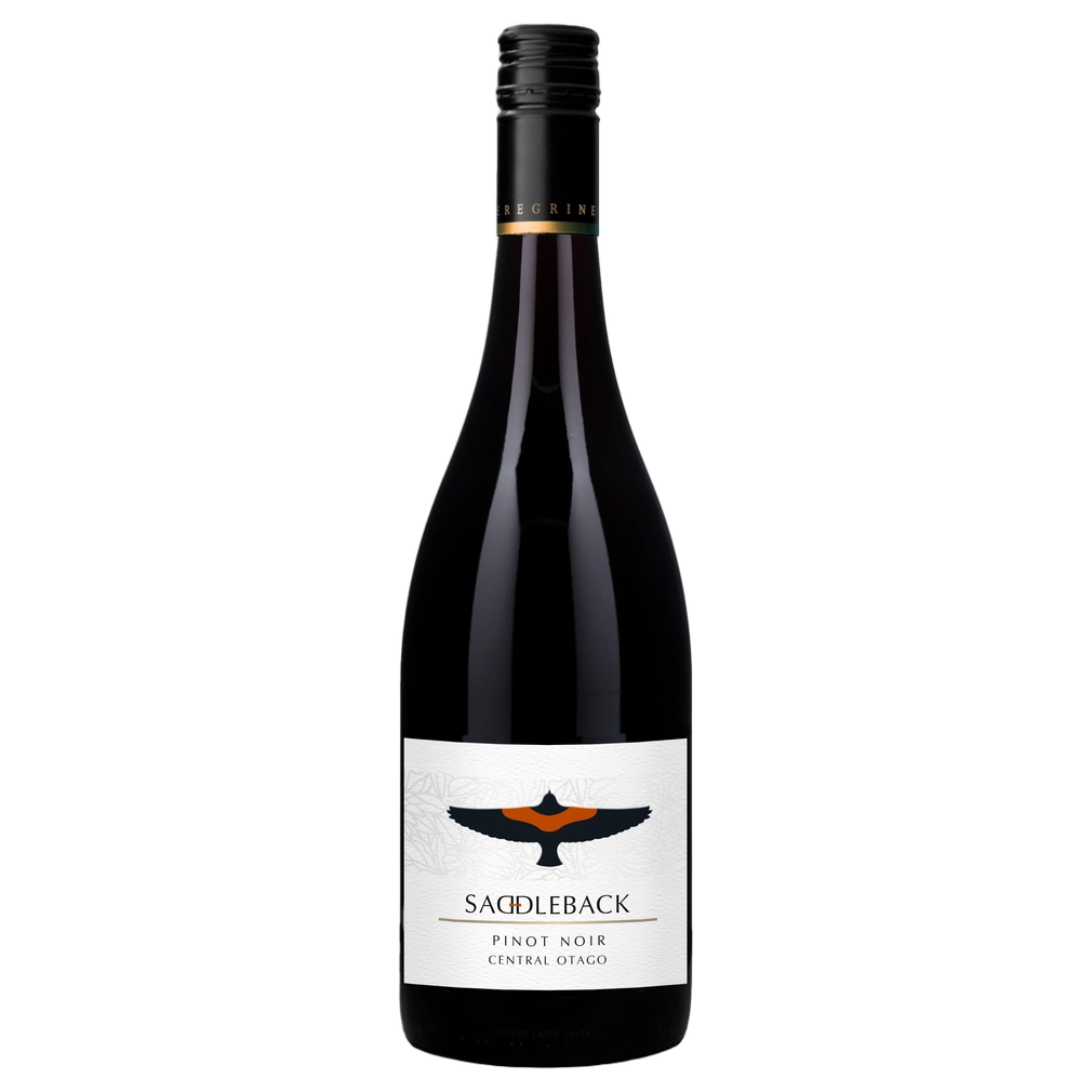 A bottle of Saddleback Pinot Noir 2023 750ml Red Wine