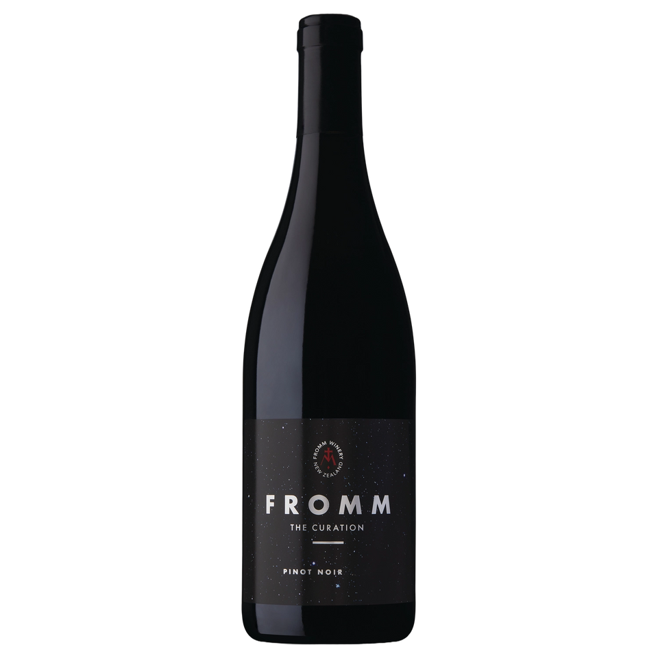 A bottle of 2021 FROMM Pinot Noir The Curation Australia 750ml Red Wine