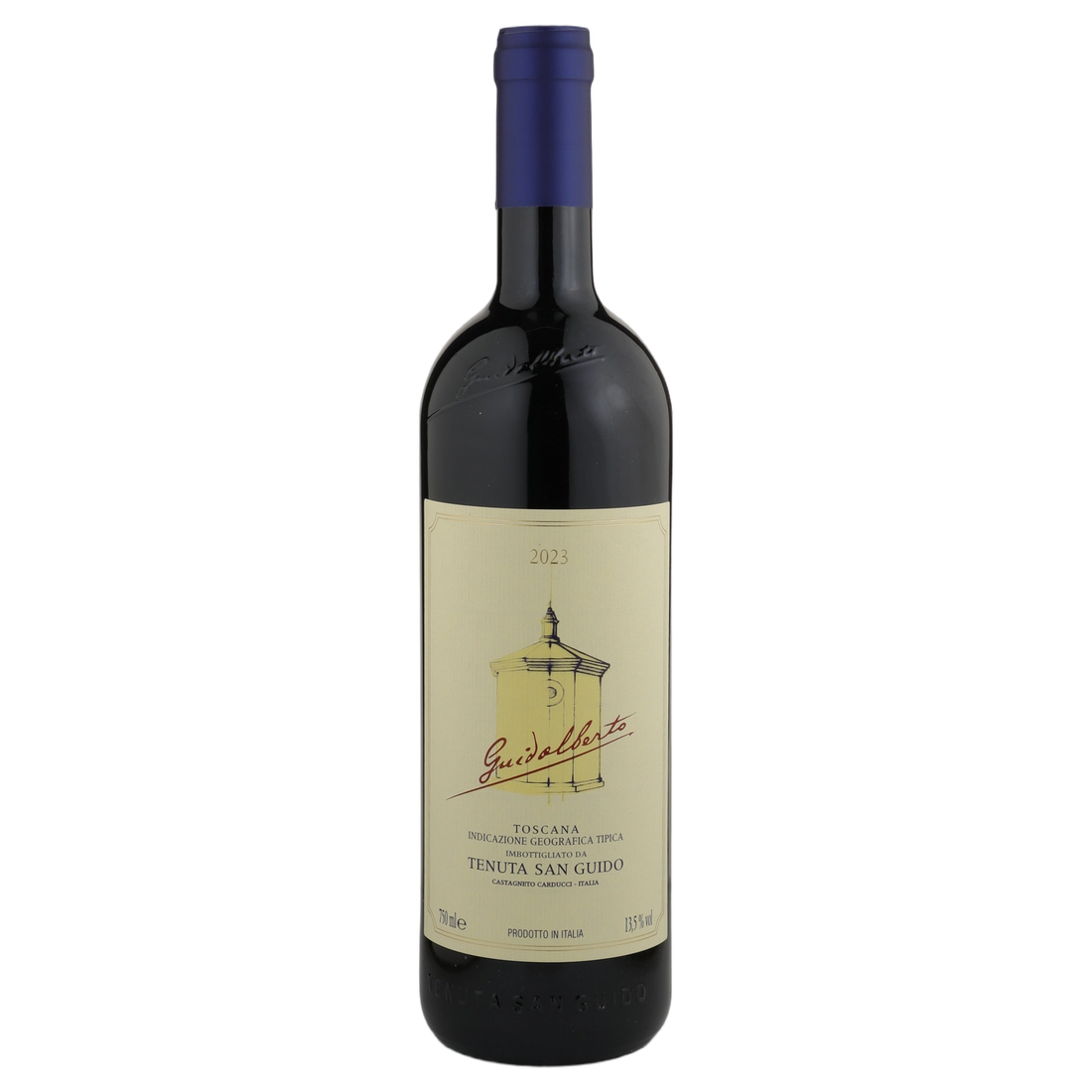 A bottle of 2023 Tenuta San Guido Guidalberto IGT 750ml Red Wine