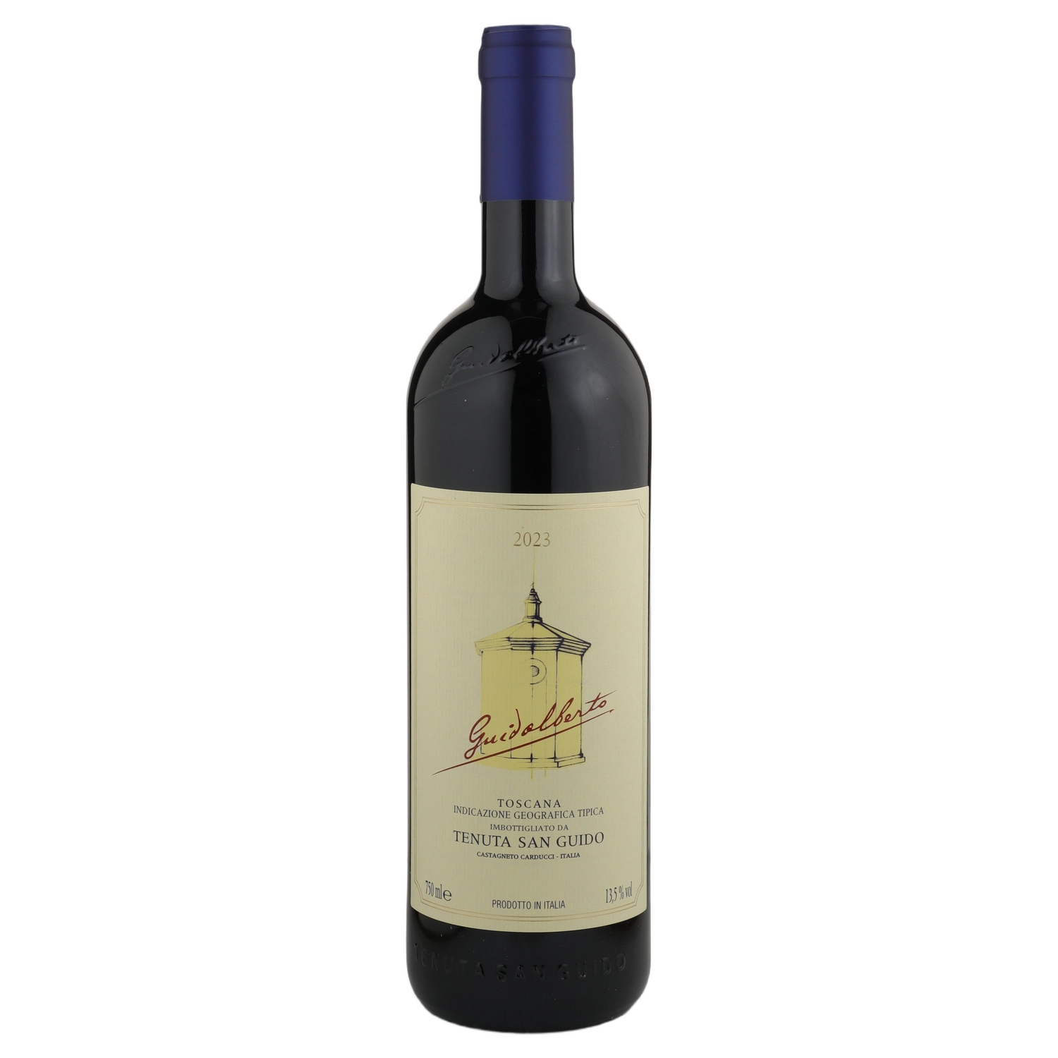 A bottle of 2023 Tenuta San Guido Guidalberto IGT 750ml Red Wine