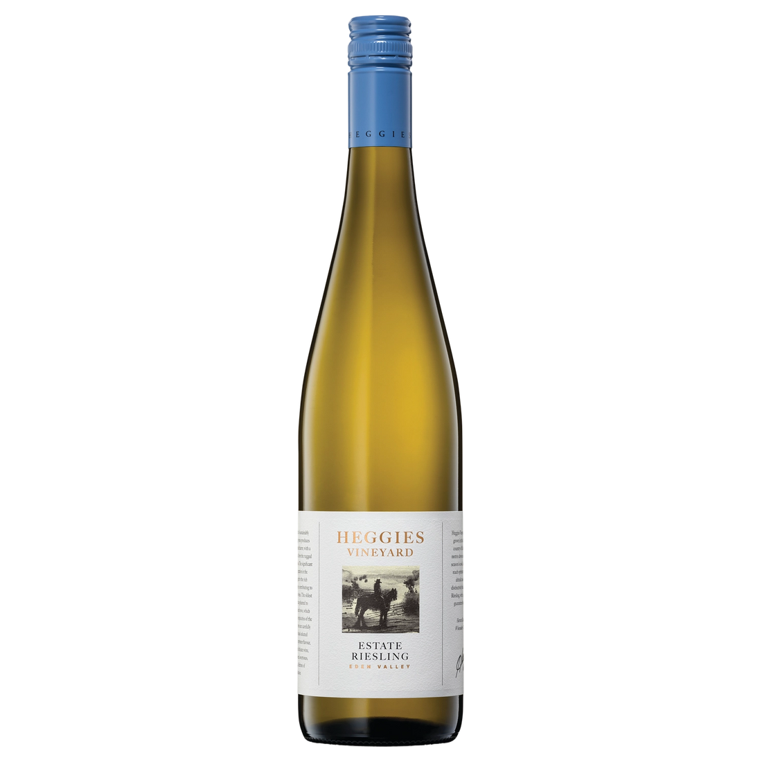 A bottle of 2025 Heggies Vineyard Estate Riesling 750ml White Wine