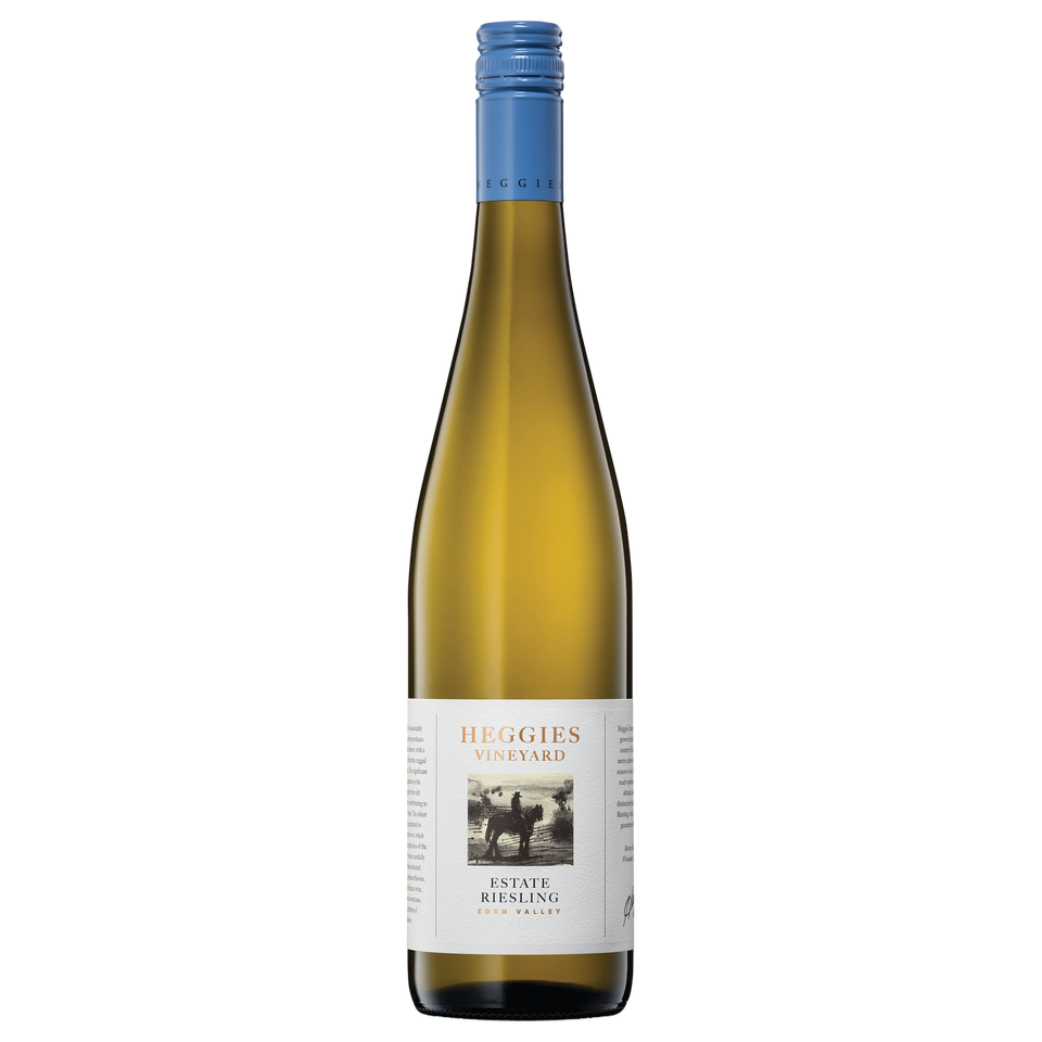 A bottle of 2025 Heggies Vineyard Estate Riesling 750ml White Wine