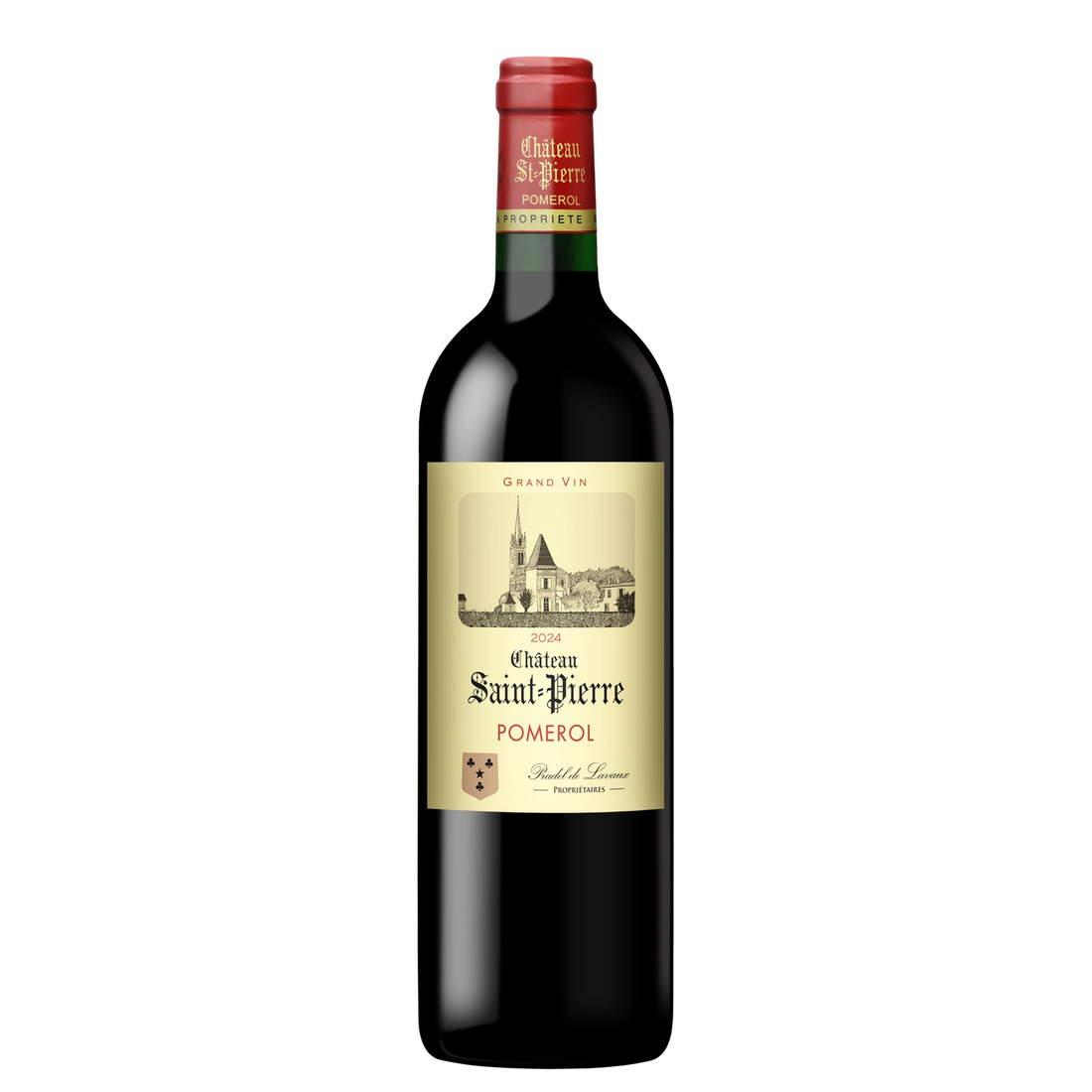 A bottle of 2019 Saint Pierre (Pomerol) 750ml Red Wine