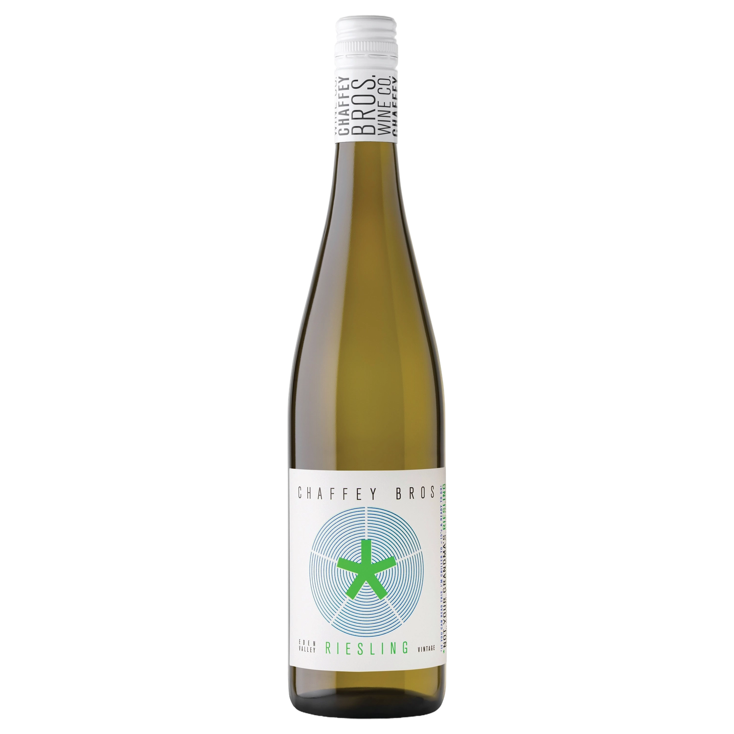 A bottle of 2025 Chaffey Bros Not Your Grandma's Riesling 750ml White Wine