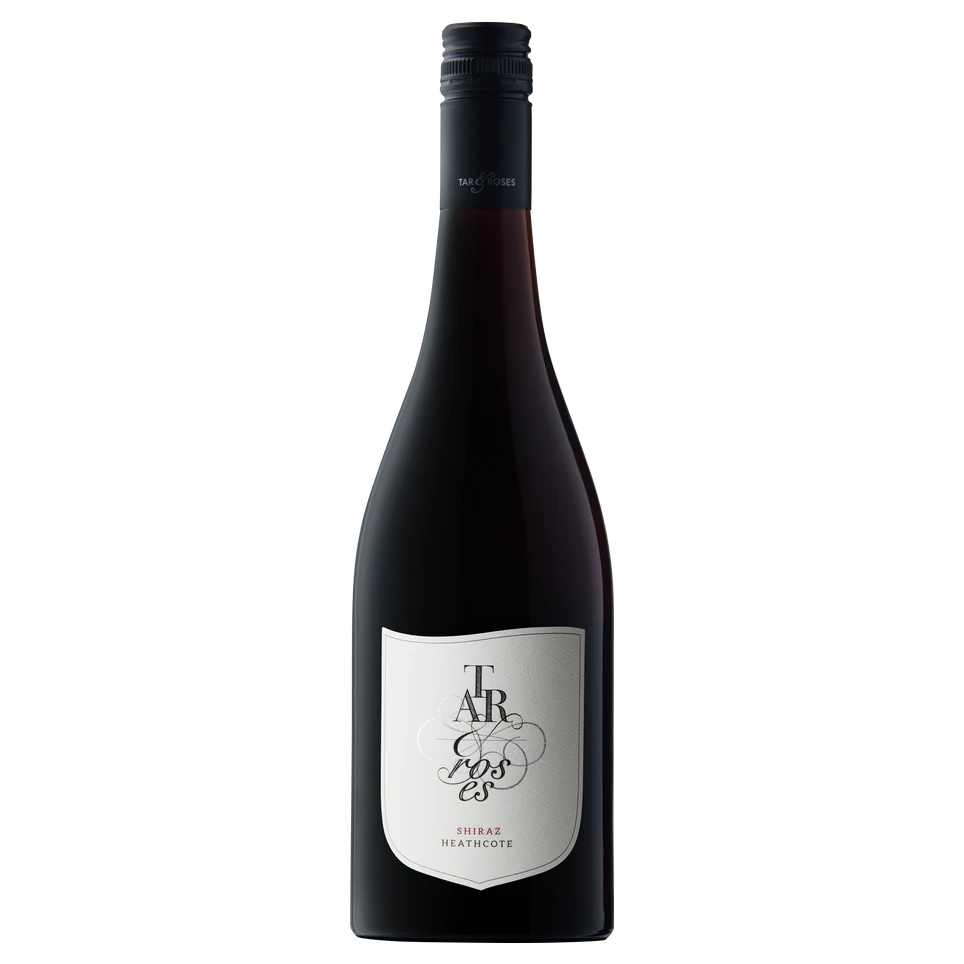 A bottle of 2025 Tar & Roses Shiraz (Heathcote) 750ml Red Wine