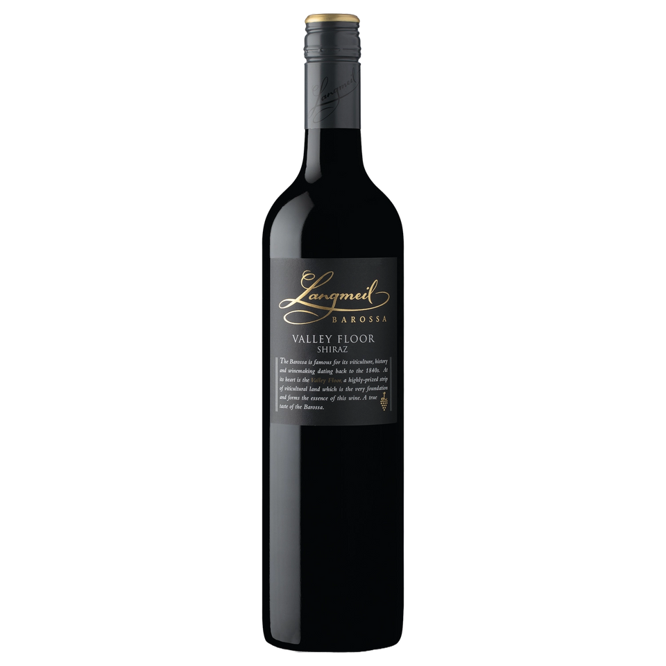 A bottle of 2023 Langmeil Valley Floor Shiraz 750ml Red Wine