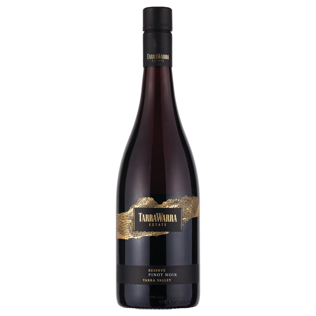 A bottle of 2021 TarraWarra Estate Reserve Pinot Noir 750ml Red Wine
