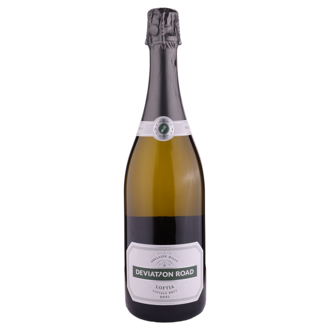 A bottle of 2022 Deviation Road Loftia Vintage Brut 750ml Sparkling Wine