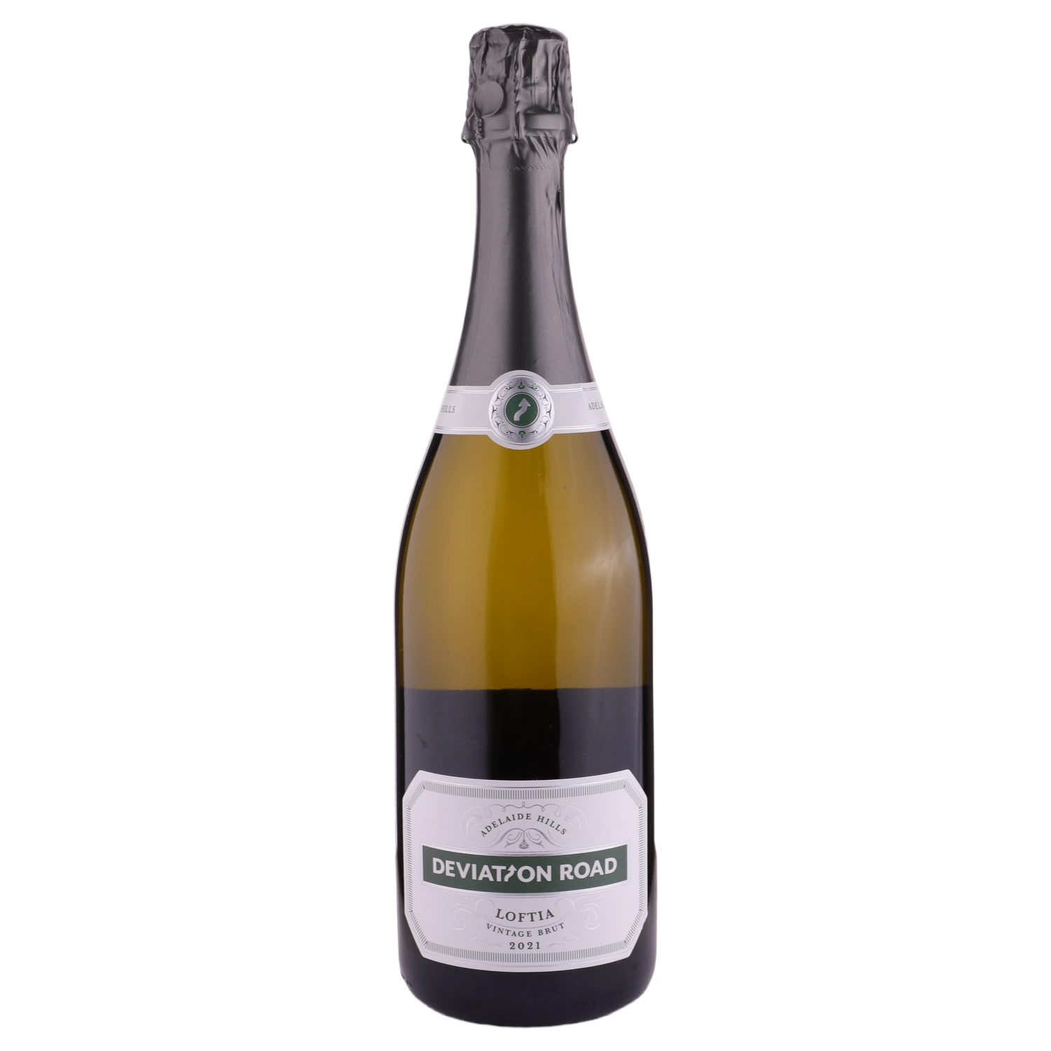 A bottle of 2022 Deviation Road Loftia Vintage Brut 750ml Sparkling Wine