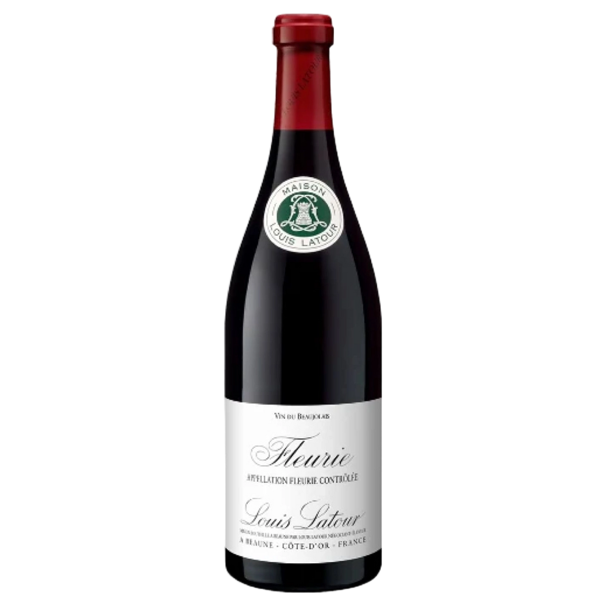 A bottle of 2024 Louis Latour Fleurie 750ml Red Wine